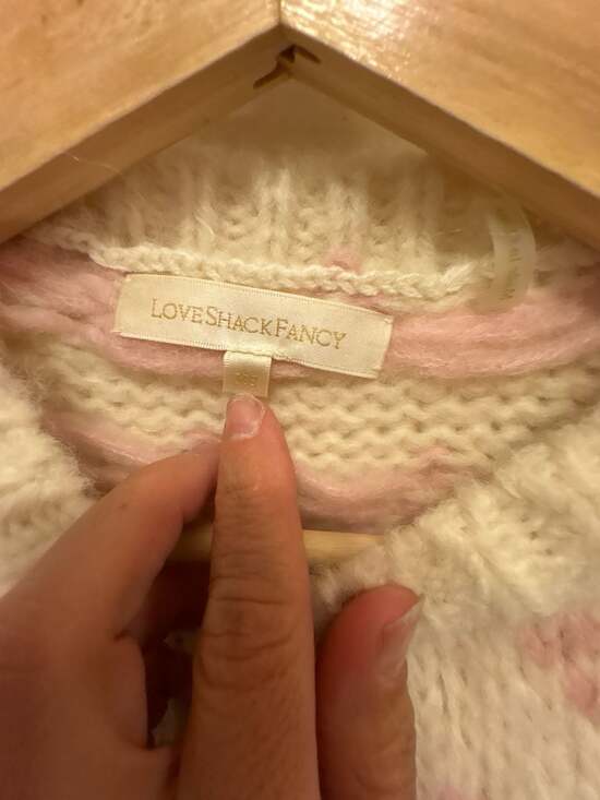 Love Shack Fancy Re-Edition Rosie Alpaca-Blend Pullover - Picture 4 of 8